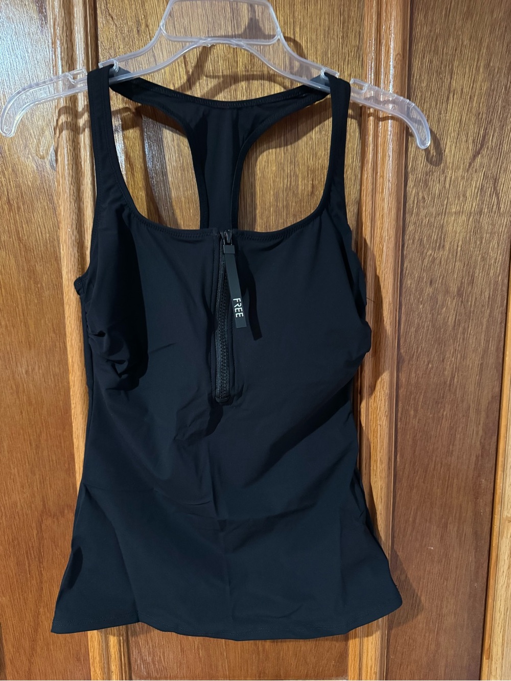 Gottex Free Sport Geo Club D-Cup Round Neck Y-Back Tankini Top